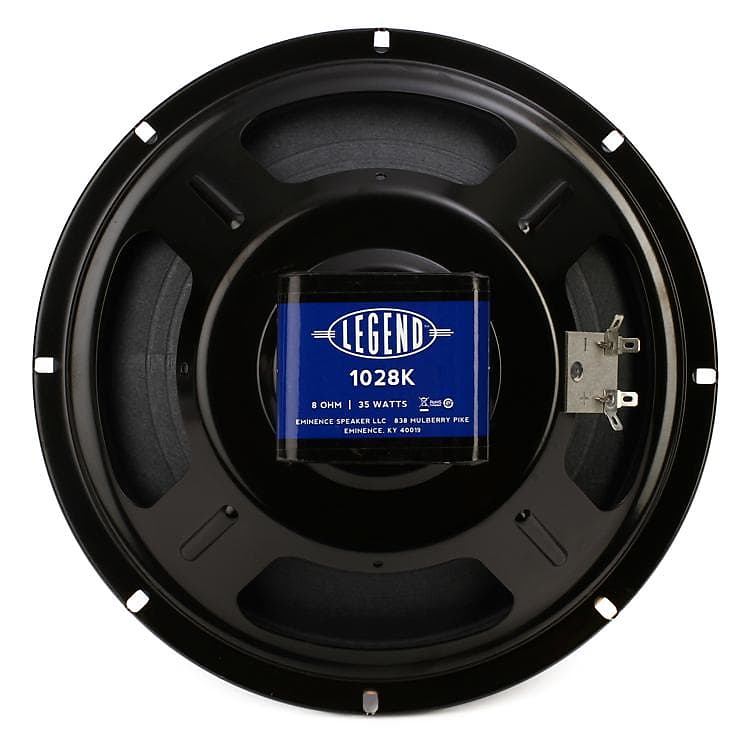 Eminence Legend 1028K 10-inch 35-watt Replacement Guitar Amp Speaker - 8 ohm image 1