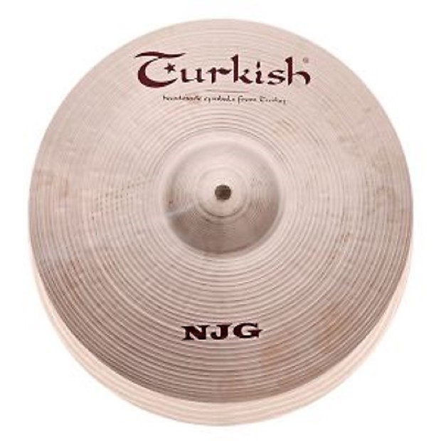 Turkish Cymbals 14" New Jazz Generation Series NJG Hi-Hat Pair NJG-H14 (Pair) image 1