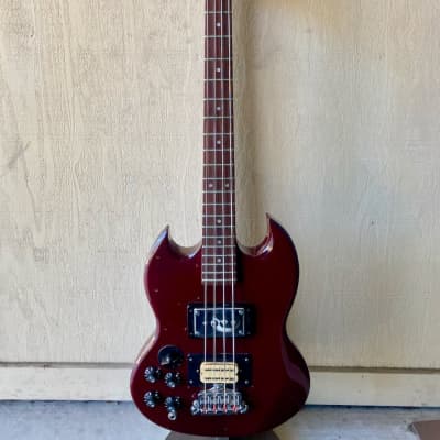 GIBSON 1974-5 EB 3 LEFT HANDED ELECTRIC BASS W/ CASE image 2