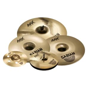 Sabian 25005XB5 AAX Xplosion Set 10/14/17/19/21" Cymbal Pack