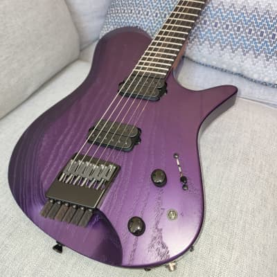 Kiesel Zeus ZM6 Purple with Piezo and Beryllium Pickups | Reverb
