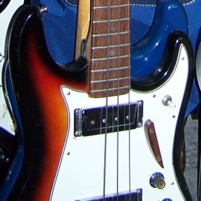 Lyle Electric Bass 1972 Sunburst image 1