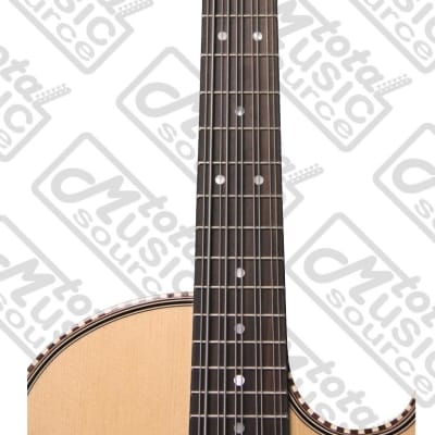 H. Jimenez Bajo Quinto,LBQ3E, solid spruce top with gig bag - Thin body - Two Micas - with Seymour Duncan pickup image 7