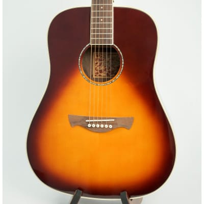 Tagima Vancouver Dreadnought Acoustic Guitar - Cherry Burst for sale