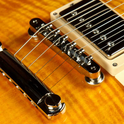 Gibson Les Paul Standard '60s Figured Top 60's Honey Amber image 19