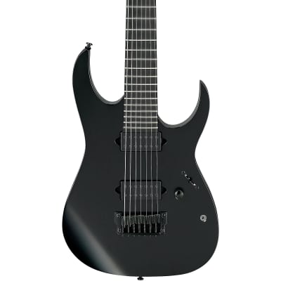 Ibanez RGIR27E-BK Iron Label 7-String Guitar EMG Pickups RG | Reverb