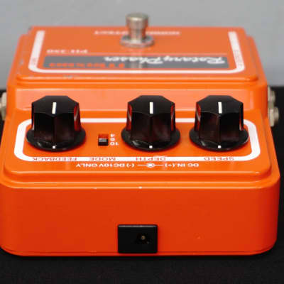 Maxon Rotary Phaser PH-350 80's Orange Electric Guitar Effects Pedal W/ PSU image 9