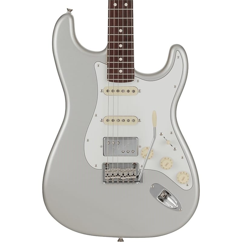 Fender Made in Japan Hybrid II Stratocaster HSS Limited Run - Inca Silver |  Reverb Hungary