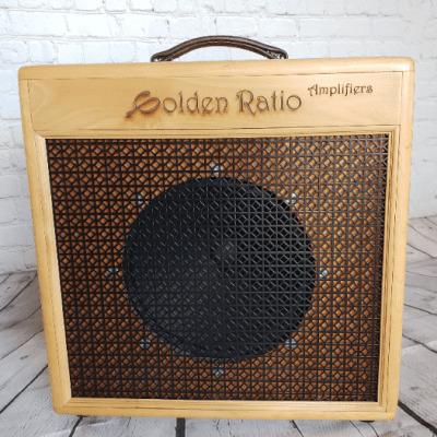 Golden Ratio Amplifiers 1x12" combo 2020 Alder Blonde/Black Matte image 3