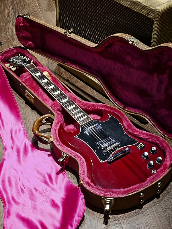 ギター Gibson SG standard HC 1996 1996 Gibson USA SG Standard - in Cherry Red | Reverb