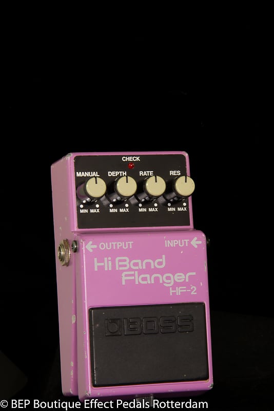 在庫高品質BOSS ボス　HF-2 Hi Band Flanger ハイバンドフランジャー ギター