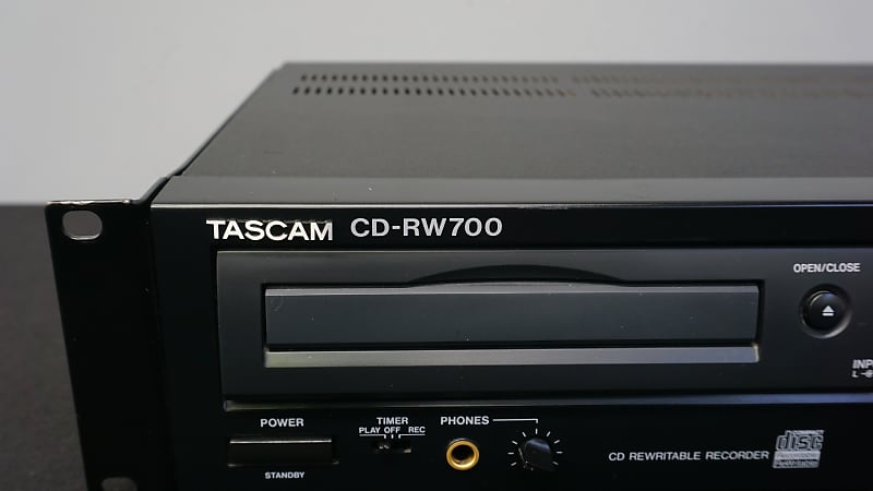 Tascam CD-RW700 Rack Mount Professional CD Recorder & Player