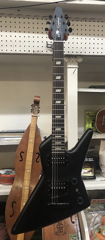 Epiphone Explorer GT Worn Black | Reverb