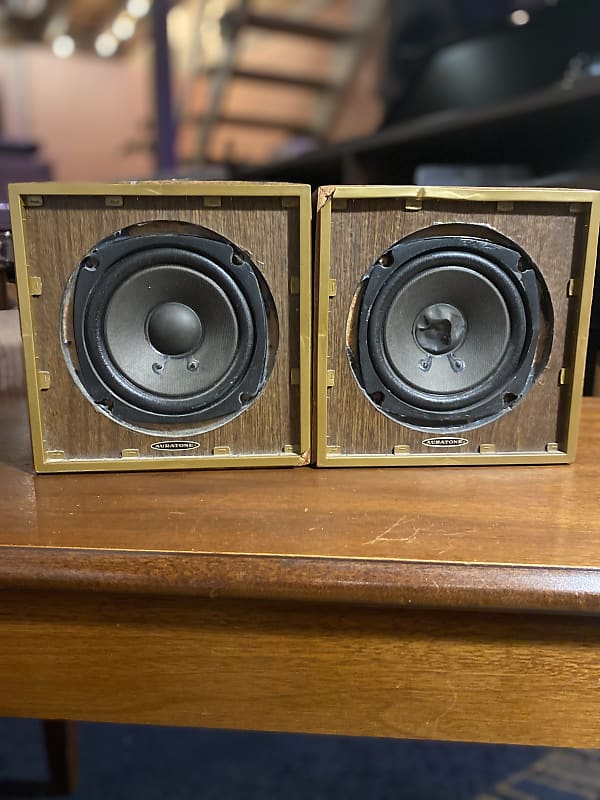 Auratone 5C Super Sound Cube Vintage  Wood image 1