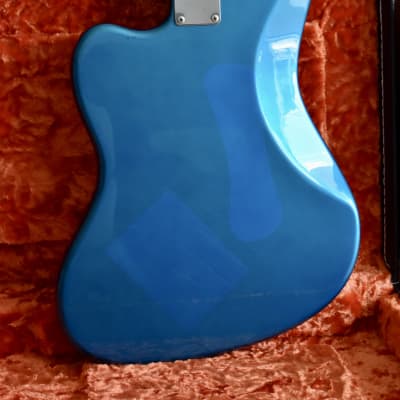 1997 Fender Japan O-Serial JM66 ’62 Reissue Jazzmaster Lake Placid Blue w/Matching Headstock CIJ Offset image 15