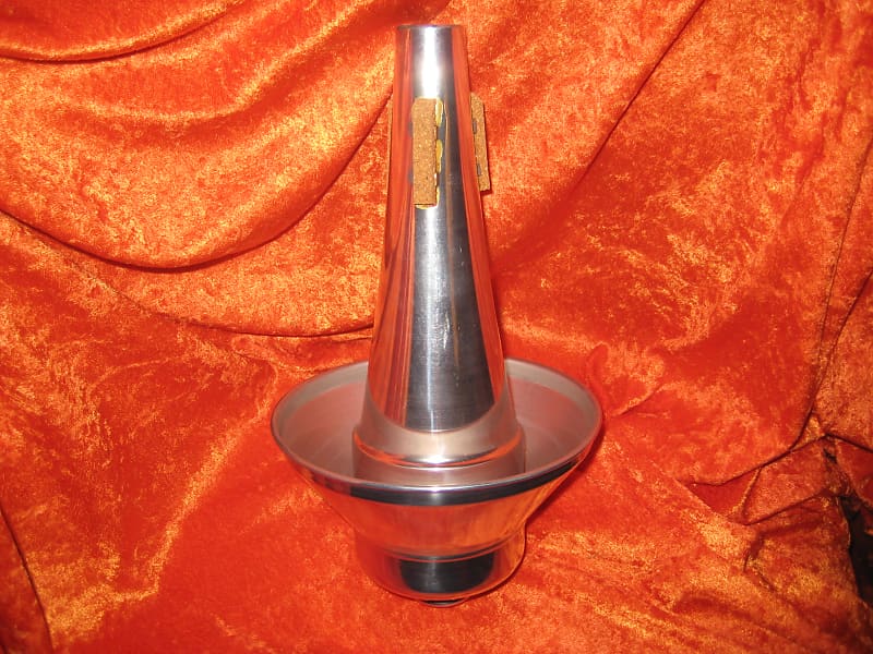 Harmon Trombone Cup Mute Late 1960's Aluminum Reverb