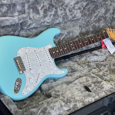 Fender Limited Edition Cory Wong Stratocaster * fantastic new model made in California/USA * sounds/plays/looks really great * rosewood fingerboard, Daphne Blue finish for sale