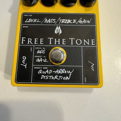 Free The Tone QA-2 Quad Arrow Distortion | Reverb