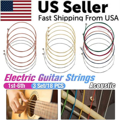 18PCS Strings Replacement Nylon String For Classical Guitar Music Tool USA