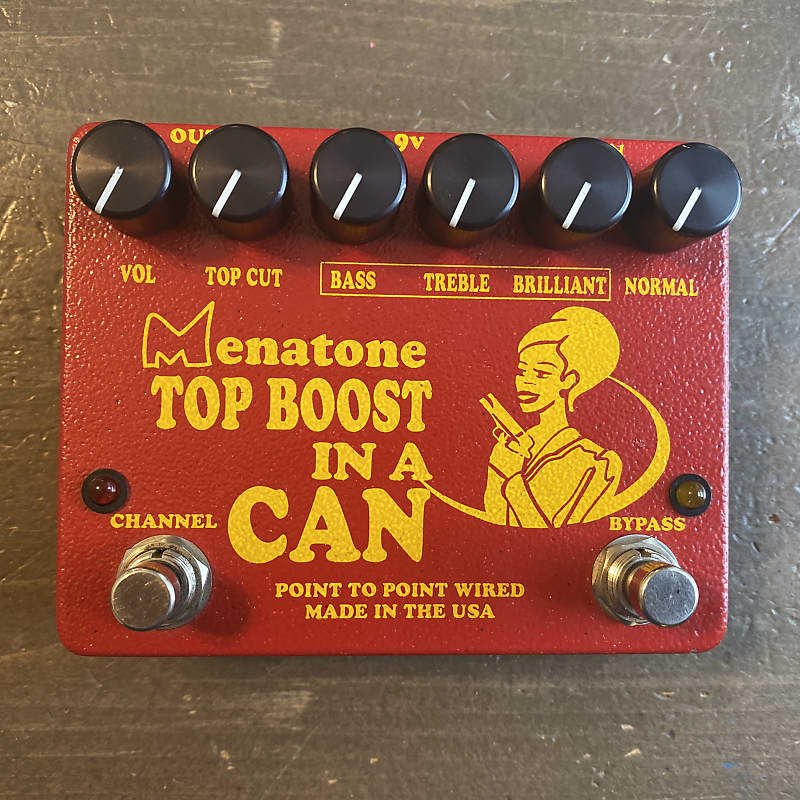 Menatone Top Boost In A Can (early 6 knob Point-to-Point) - Free US  Shipping!