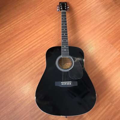 Suzuki SDG-5PK Black Gloss Finish Acoustic Guitar image 6