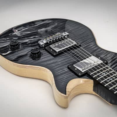 Mithans Guitars Berlin Charcoal boutique electric guitar image 8