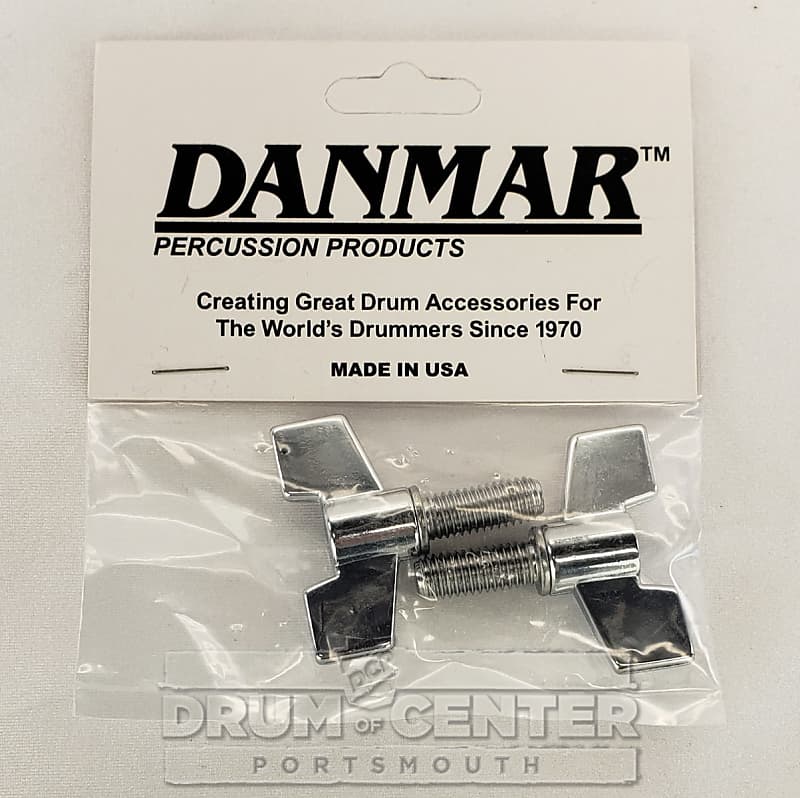 Danmar 8mm Wing Screw for Cymbal Stands 2pack Reverb