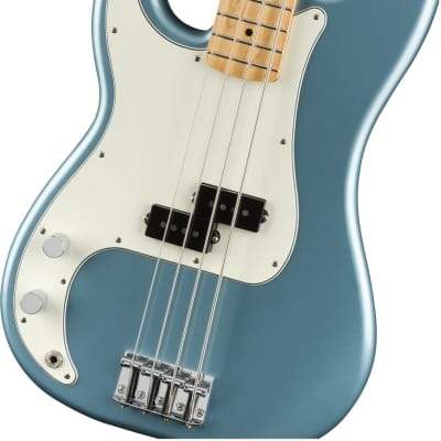 Fender Player Precision Left-Handed Bass Maple FB, Tidepool image 5