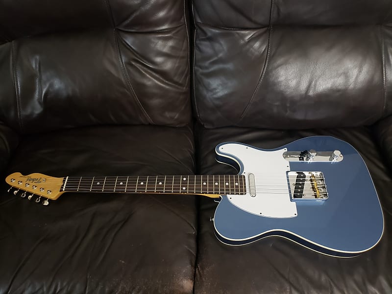Tokai Breezysound Telecaster ATE106b Old Lake Placid Blue W