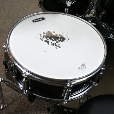 Mapex Rebel Drum Set with Cymbals & Hardware, Black image 8