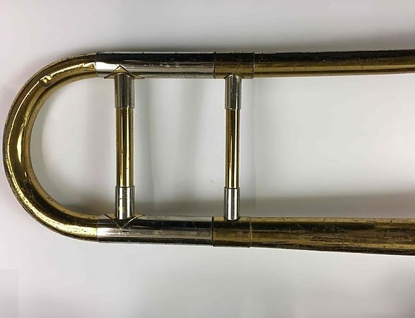 Buescher Aristocrat Tenor trombone, USA, with case and mouthpiece