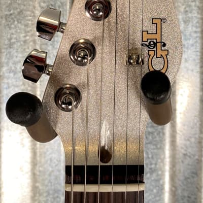 G&L USA ASAT Classic Silver Metallic Guitar & Case #5158 image 5