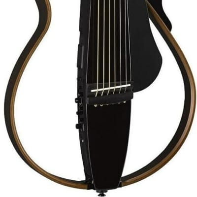 Yamaha SLG200S 6-Steel String Silent Guitar (Right-Handed, Translucent Black) image 5