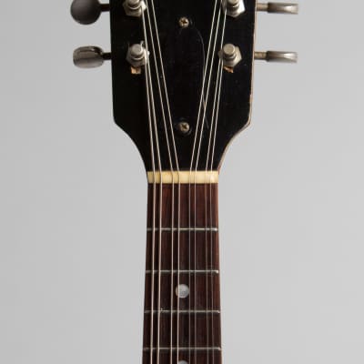Gibson  EM-150 Hollow Body Electric Mandolin (1939), ser. #EGE-7079, original tweed hard shell case. image 5