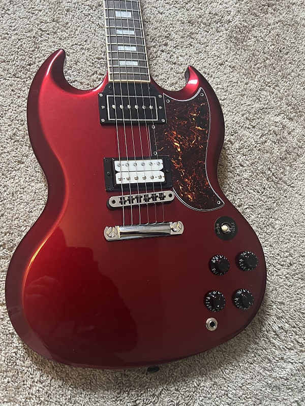 Gibson Mod Shop SG Standard 2023 - Metallic Red image 1