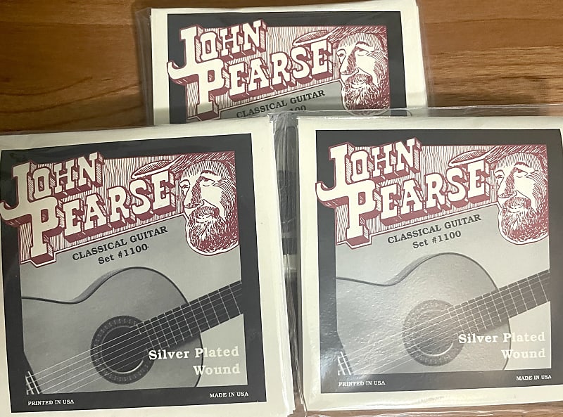John Pearse Strings Classical Standard Tension 1100 THREE Reverb