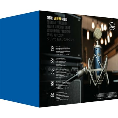 Blue Microphone Bluebird SL XLRCardioid Condenser Microphone for Recording, Streaming, Podcasting, Gaming, Mic with Large Diaphragm Cardioid Capsule, Shockmount and Protective Case image 4