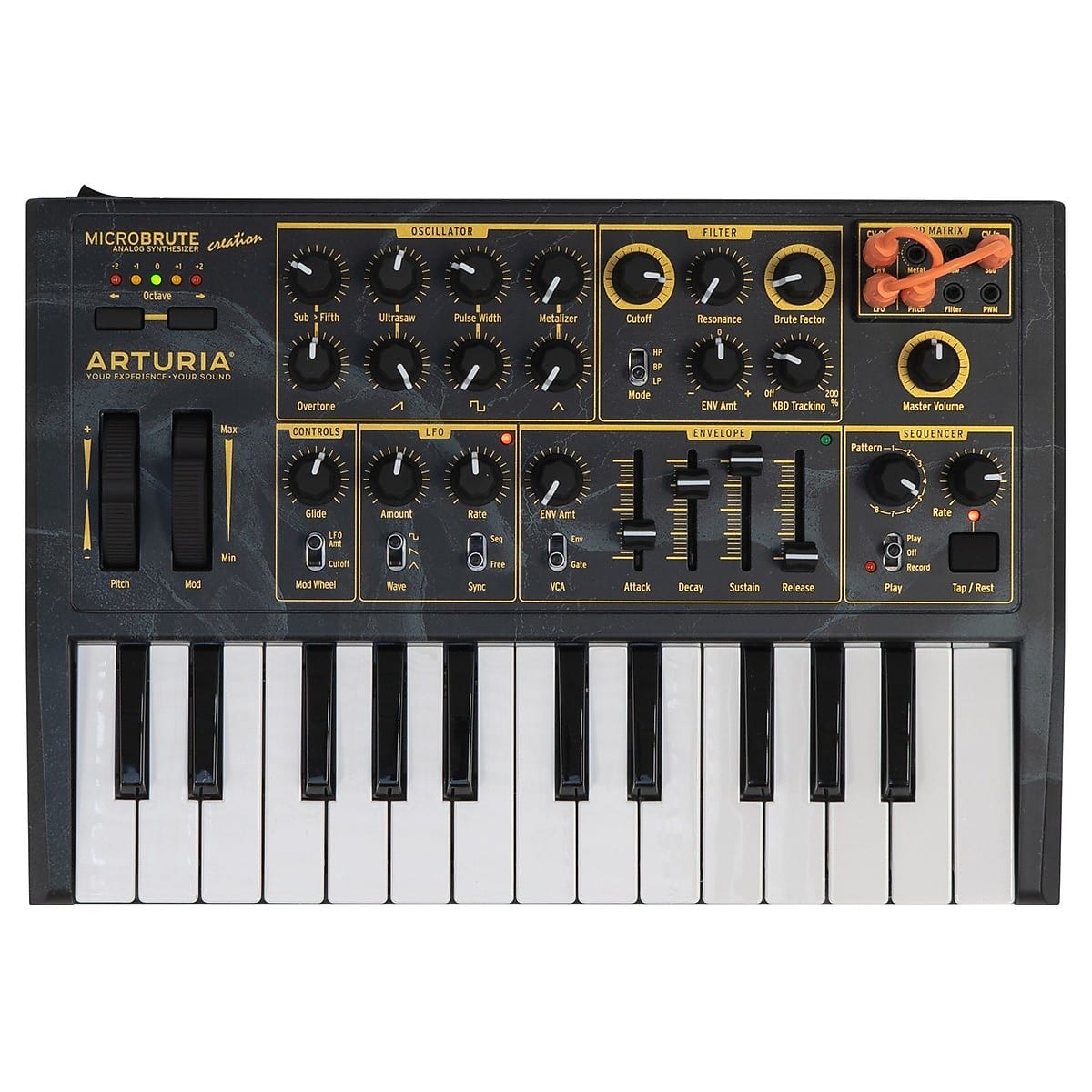 Arturia MicroBrute Creation 25-Key Synthesizer | Reverb