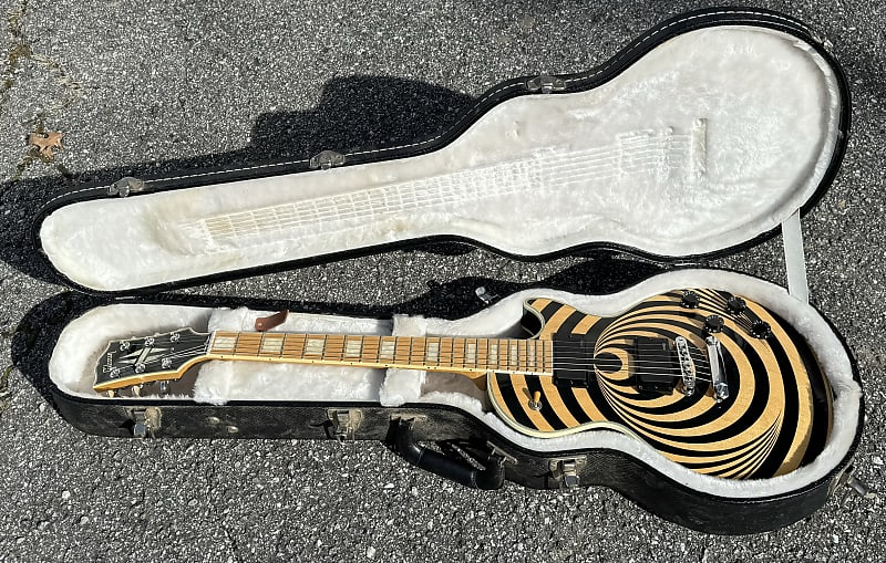 2012 Gibson Zakk Wylde Signature Vertigo Les Paul Custom W/OHSC Maple Fretboard BLS image 1
