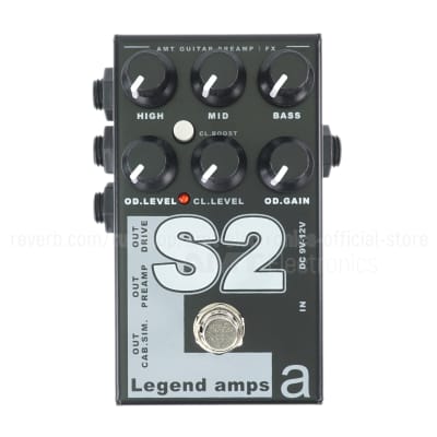 AMT Electronics S2 (Soldano) - 2 channels guitar preamp/distortion pedal (DHL fastest shipping) image 7