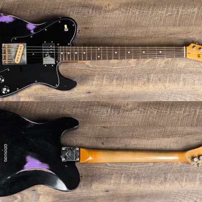 MyDream Partcaster Custom Built - Relic Black over Purple Custom 72 image 1