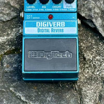 Digitech DigiVerb Digital Reverb Pedal | Reverb