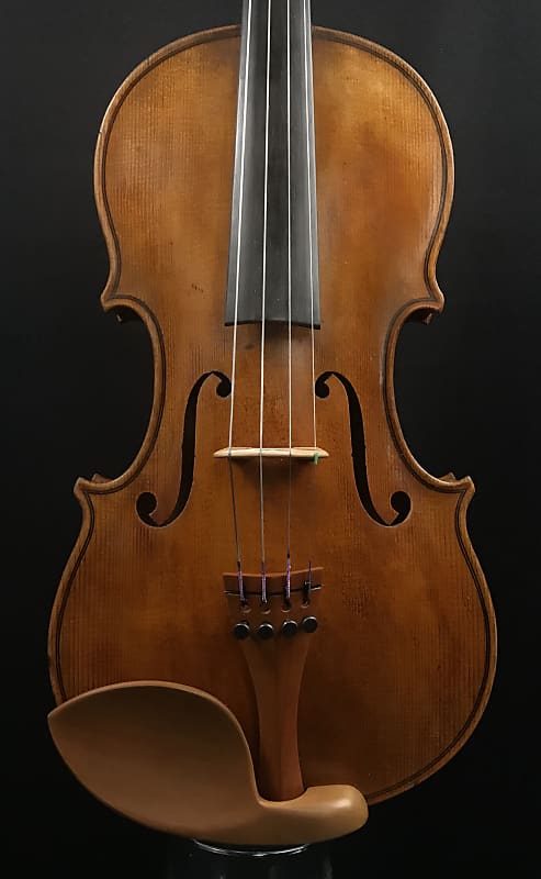 Old Violin Professional Setup Labeled "Eugen Gartner 1942" Reverb