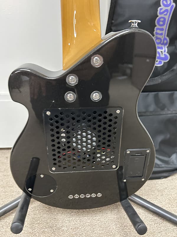 Pignose PGG-200 Mini Electric Travel Guitar - Black Paisley
