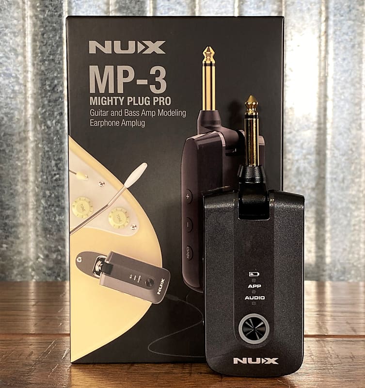 NUX MP-3 Mighty Plug 3 Wireless Bluetooth App Controlled Headphone Practice Amplifier image 1