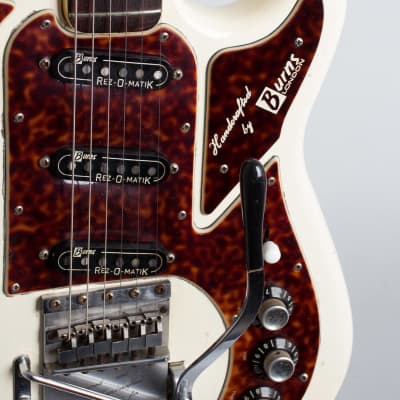 Burns Baldwin  Marvin Solid Body Electric Guitar (1967), ser. #20738, original black hard shell case. image 13