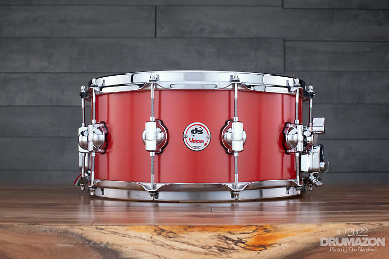 DS DRUMS 14 X 6.5 VENOM SERIES MAPLE SNARE DRUM, ESPRESSO Reverb