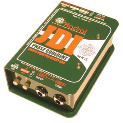 【名機】Radial JDI passive JDI - Passive Direct Box