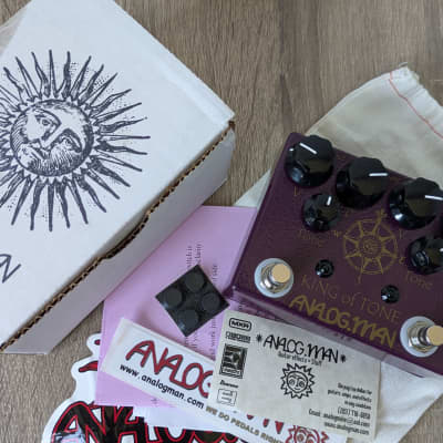 Analog Man King Of Tone 初期シリアル　箱付 ANALOG MAN KING OF TONE 初期物｜Yahoo!フリマ（旧PayPayフリマ）