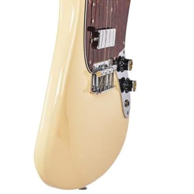 Eastwood Warren Ellis Tenor 2P Alder Body Bolt-on Maple Neck 4-String Tenor Electric Guitar image 2